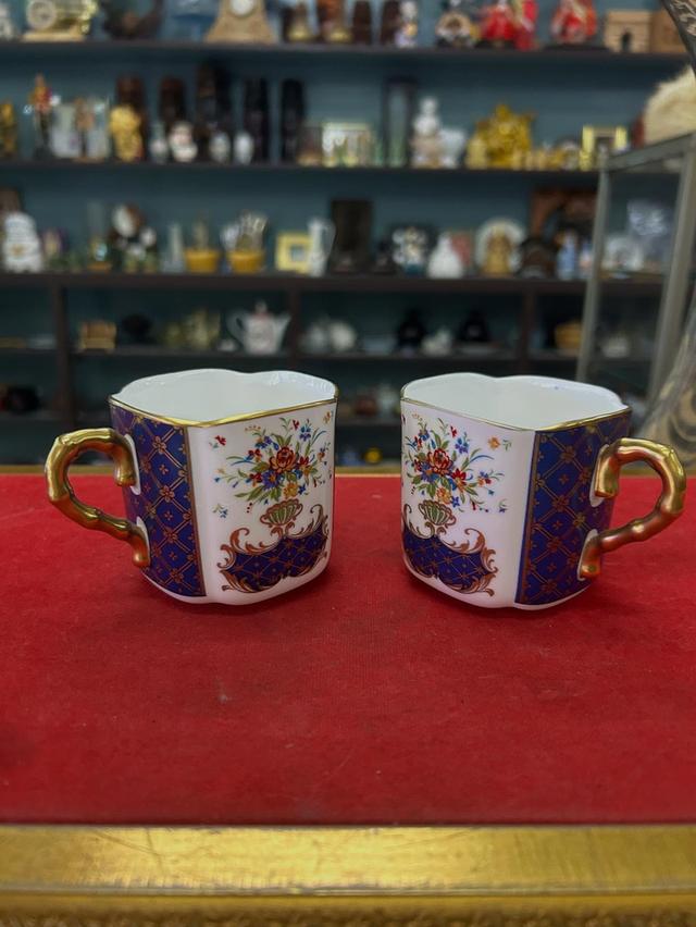 แก้วชา(คู่)เซรามิก bone china งานญี่ปุ่น 3