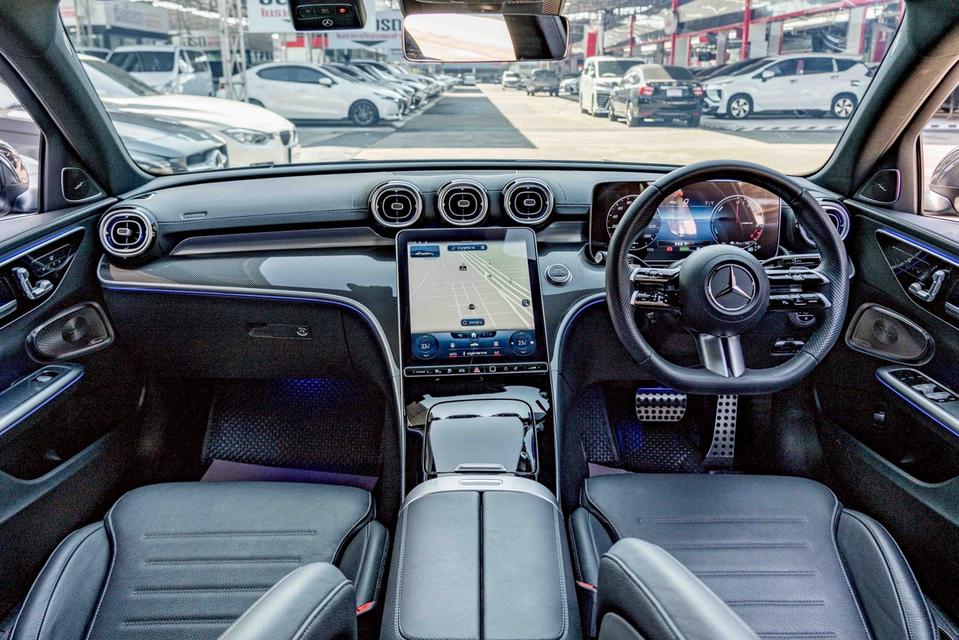 รหัสรถ PJP9689 รุ่นรถ : BENZ C350e AMG DYNAMICปีรถ : 2023 10