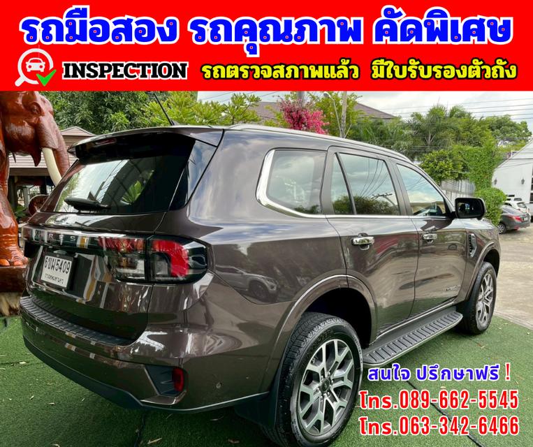 🔴ปี2025 Ford EVEREST 2.0 Titanium+ 4WD SUV 🔴วิ่งน้อย 28,xxx กม รุ่นท็อปสุด 6