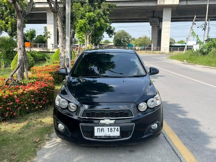 Chevrolet Sonic สีดำ ปี 2013