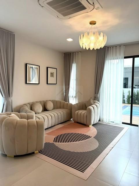 ให้เช่าบ้านเดี่ยว Pool Villa 2 ชั้น 110 ตรว. โครงการมัณฑนา บางนา กม 15 MANTANA Bangna km 15 หลังใหญ่ติด Lake 3