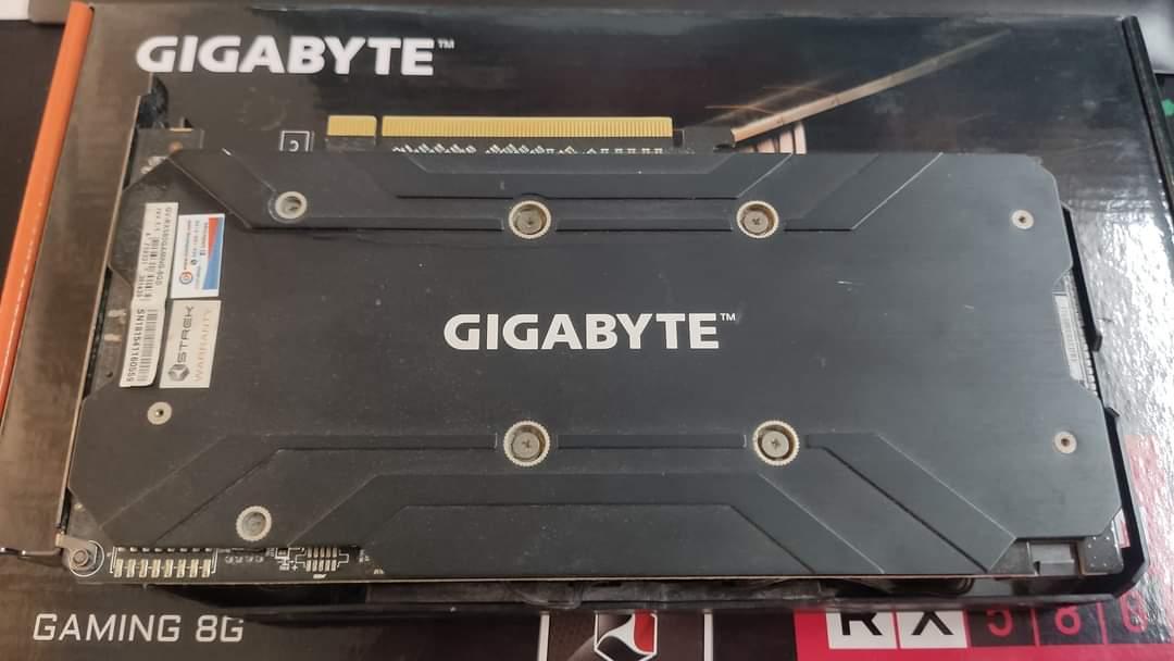 การ์ดจอค่าย AMD Gigabyte Radeon RX580 8G  3