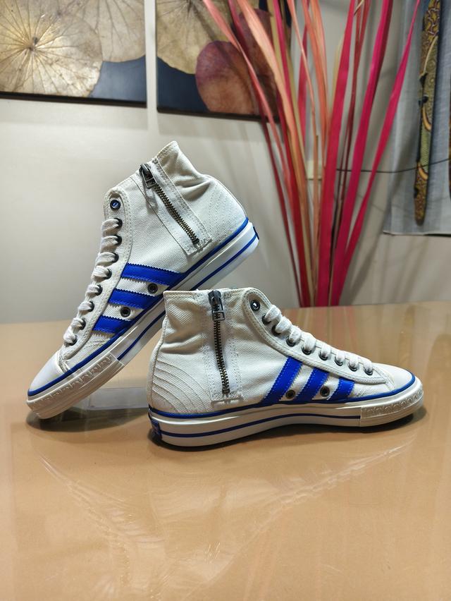 Adidas Shooting Star Hi x Nigo (B26468) Made in VietnamðŧðģSize. 41â
/26 cmââââ Pre-owned/ Good ConditionðĨ Price : 690āļŋ āļĢāļđāļāļĒāđāļāļĒāļāļĩāđ 4