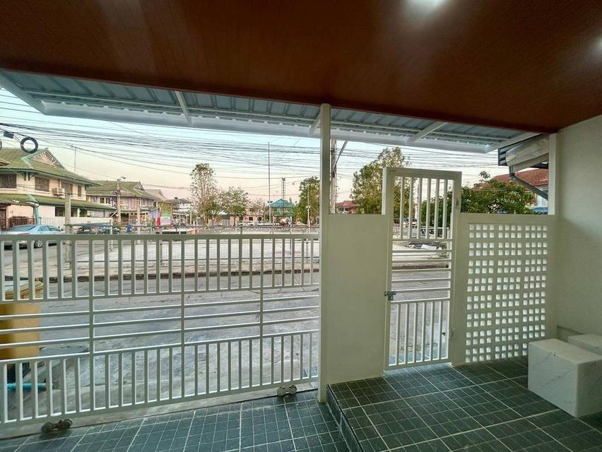 บ้านหลังสวน วิวทุ่งนา หมู่บ้านพฤกษา 10 ถนนเมน ถนนบางกรวย-ไทรน้อย นนทบุรี 6