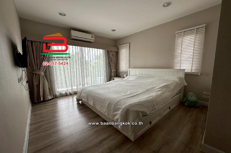 บ้านเดี่ยว หมู่บ้านเพฟ (รามอินทรา-วงแหวน) เนื้อที่ 62.2 ตร.ว ซ.กาญจนาภิเษก 4 แขวงออเงิน เขตสายไหม กรุงเทพมหานคร 8