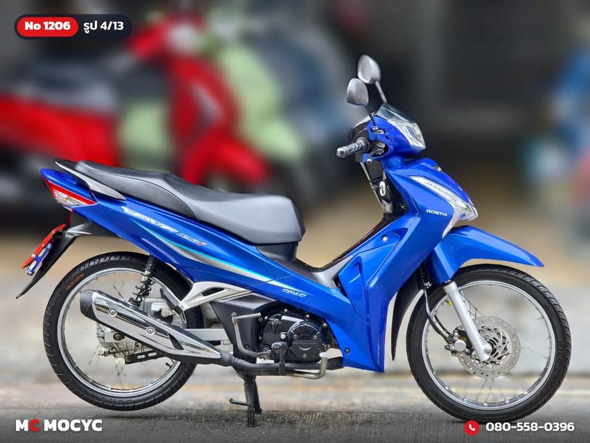 Honda Wave 125i 2018 สตาดมือ เครื่องเดิมเสียงเงียบ ใช้งานได้ปกติ มีเล่มเขียวชุดโอนให้ครบ No.1206 รูปที่ 5