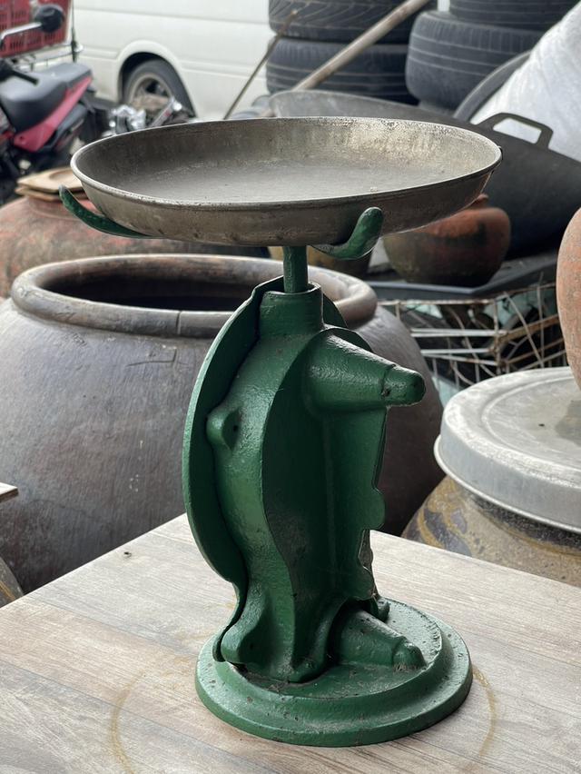 กิโลโบราณ ตาชั่งโบราณ ขนาด15กิโล เครื่องชั่งโบราณ ตั้งพื้น