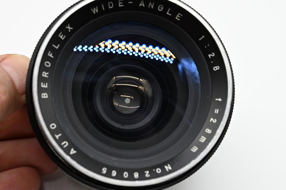 (RARE) Auto beroflex 28mm f2.8 wide angle  เลนส์ เม้าส์ exakta 15