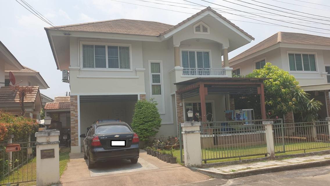 ขายบ้านกาญจน์กนก8 เจ็ดยอด ใกล้เมญ่า2กม. (เจ้าของขายเอง) 1