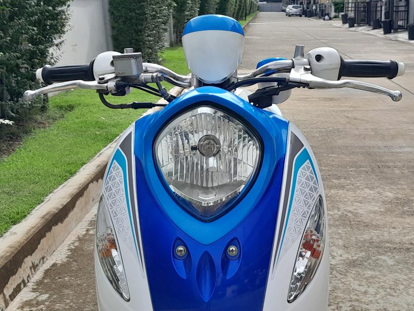 Yamaha Fino Fi 115i ปี2014 สีขาว-ฟ้า-น้ำเงิน 6