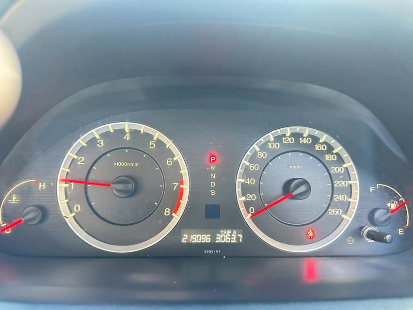 ขายรถบ้านแท้ๆ Honda Accord 2.4 EL ปี 2009 รถปลายปี สภาพนางฟ้า รถบ้านแท้ มือสอง วิ่ง 219,096 กม. พร้อมใช้ ไม่ต้องซ่อม 7