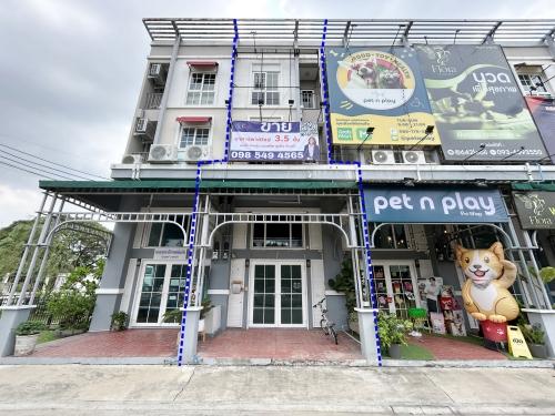 โฮมออฟฟิศ 3.5 ชั้น เมทโทร บิซทาวน์ แจ้งวัฒนะ 2 ติดถนนหอการค้าไทย อาคารพักอาศัยและทำธุรกิจ ร้านค้า 1