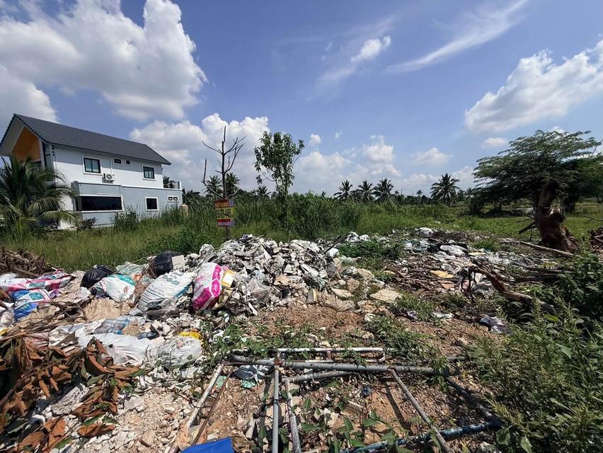 ขายด่วนที่ดิน 100 ตรว ติดถนนลาดยางสาธารณะ ซ.ประทุม บางบัวทอง นนทบุรี 2