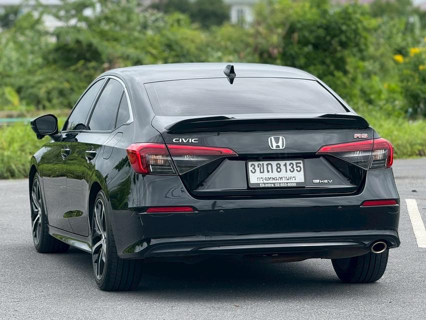 HONDA CIVIC FE Sedan 4dr e:HEV RS E-CVT FWD 2.0 Y22. สีดำ