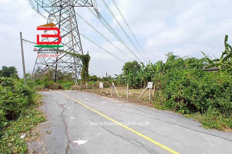 ขาย/เช่า ที่ดินถมแล้ว หมู่บ้านฉัตรหลวง เนื้อที่ 120 ตรว. ถนนกาญจนาภิเษก อ.ไทรน้อย จ.นนทบุรี 2