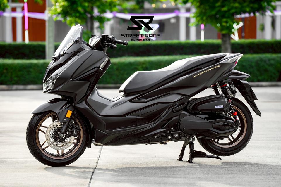 Forza350 ปี 2021 สีดำเข้ม ดุดัน แต่งครบพร้อมขี่! 9