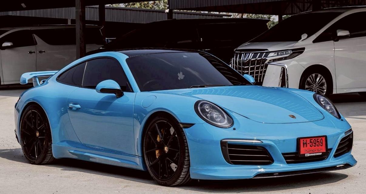 Porsche 911 Carrera S (991.2) Miami Blue
