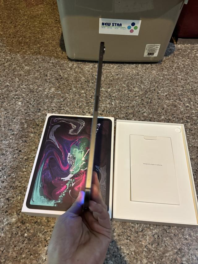 ขายiPadPro11นิ้วสีSpace Gray256กิ๊กWifi Celluer ใส่ซิมได้ใช้งานดีไร้รอยตกถูกๆ 6