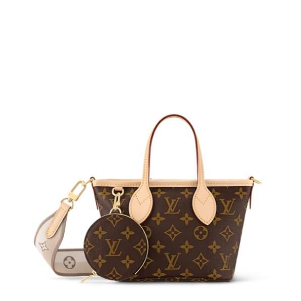 กระเป๋า LOUIS VUITTON MONOGRAM NEVERFULL BB (BEIGE) งาน HIGH MIRROR WARRANTY100%