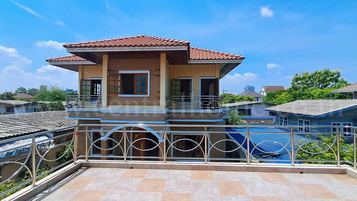 บ้านเดี่ยว 100 ตร.วา ซอย ติวานนท์ 24 ใกล้ รถไฟฟ้าสีชมพู 17