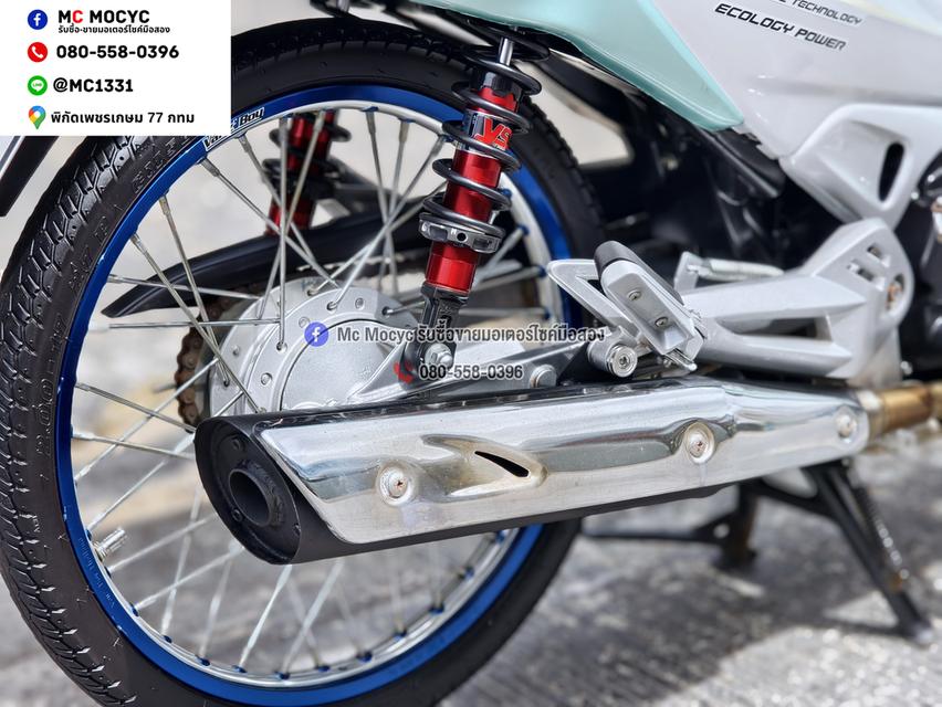 Wave 125r รถบ้านแท้ สตาดติดง่ายใช้งานได้ปกติ มีเล่มเขียวชุดโอนให้ครบ NO1466 รูปที่ 11