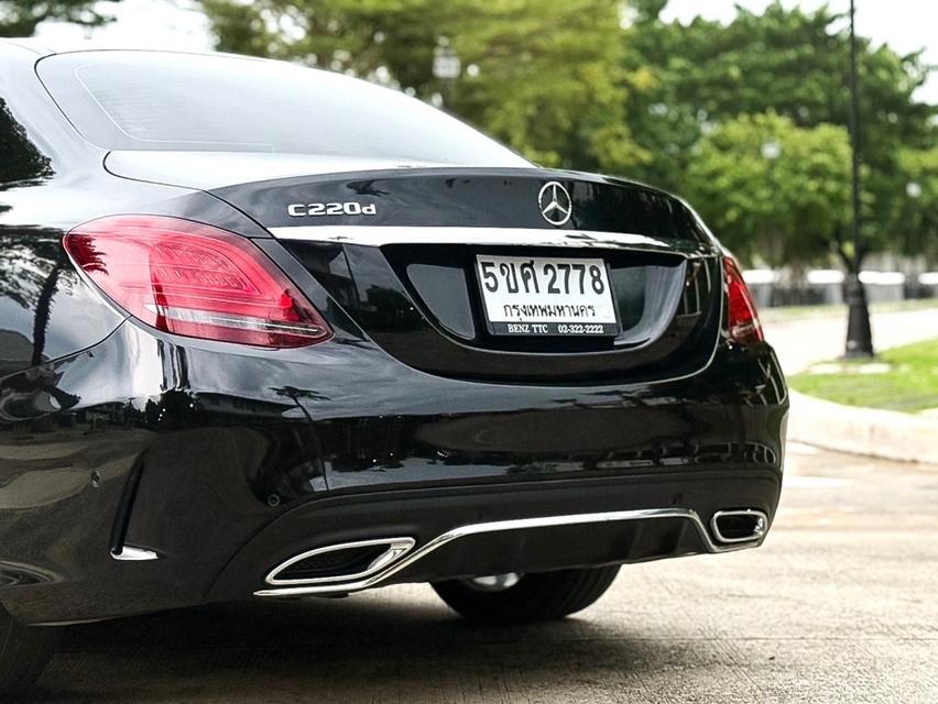 💢 Benz C220d AMG Dynamic รุ่น Top รหัส AVA2778 6