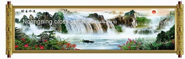 ร้าน Noongning Cross stitch ครอสติสพิมพ์ลาย จำหน่ายอุปกรณ์ครอสติส ภาพติดเพชร1563 10