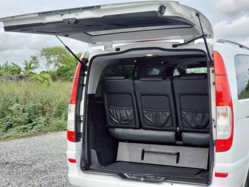 รหัสรถ NC1298 MERCEDES-BENZ VITO 122 CDI Extra Long (W639) " Facelift " หลังคาแก้ว 7