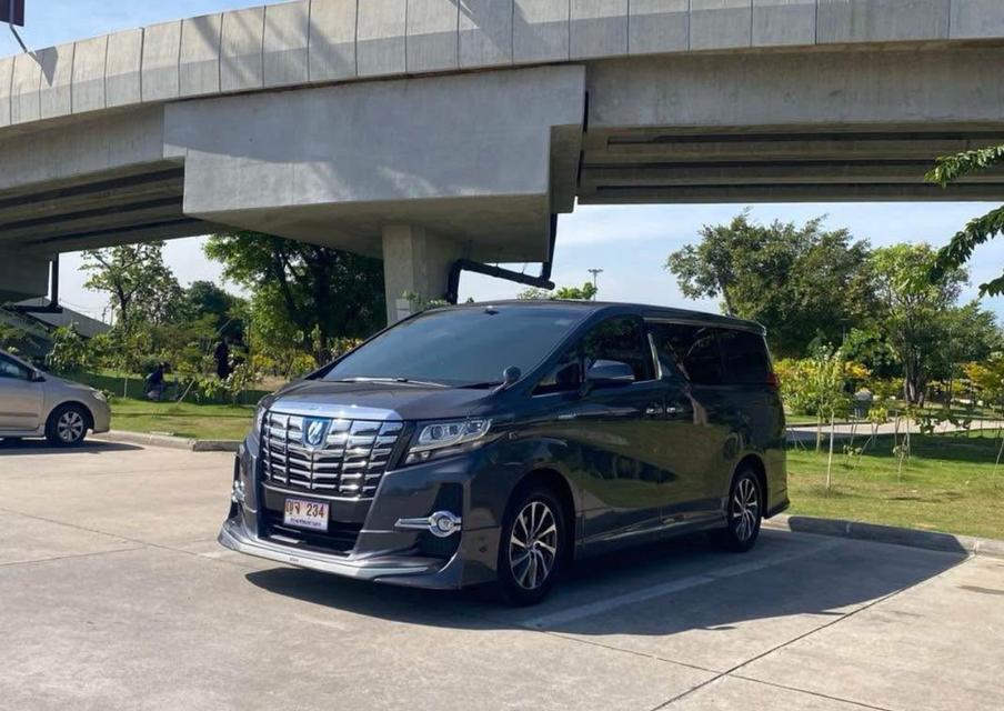 ขายด่วน Toyota Alphard 2.5 Hybrid SRC สีดำ ปี 2017