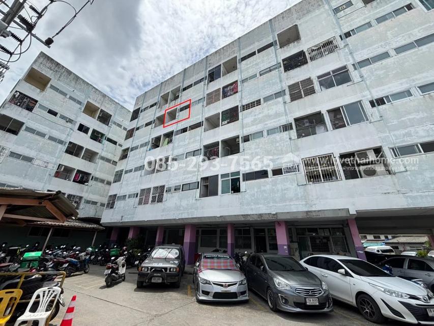 ขายถูกคอนโด ย่านปากเกร็ด นนทบุรี ซอยสุขาประชาสรรค์2 ซอย14 (ซอยวัดกู้) โครงการ ร่มเย็น คอนโดมิเนียม พื้นที่ 28 ตารางเมตร ตึก A ชั้น 5 ราคาพิเศษ 3