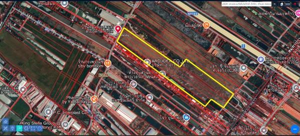 ที่ดินสีม่วง คลองนิยมยาตรา บางบ่อ สร้างโรงงาน สร้างโกดัง เนื้อที่ 120 ไร่ ขายไร่ละ 6.5 ล้านบาท บางบ่อ สมุทรปราการ 1