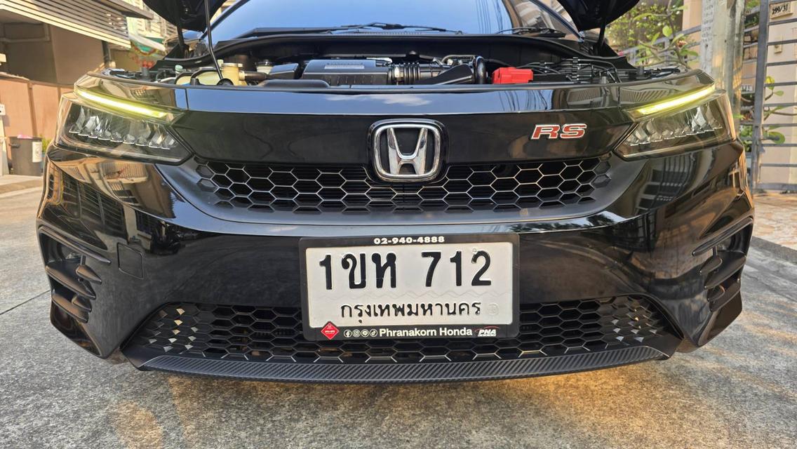 รถยนต์ Honda City Hatchback RS สีดำ มือสอง ปี 2021 รูปที่ 3