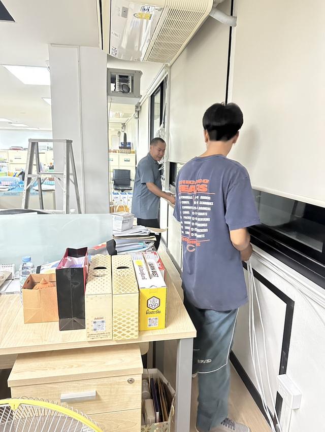 ช่างเดินสายแลนสายอินเตอร์เน็ตสายโทรศัพท์บางกะปิ รูปที่ 16