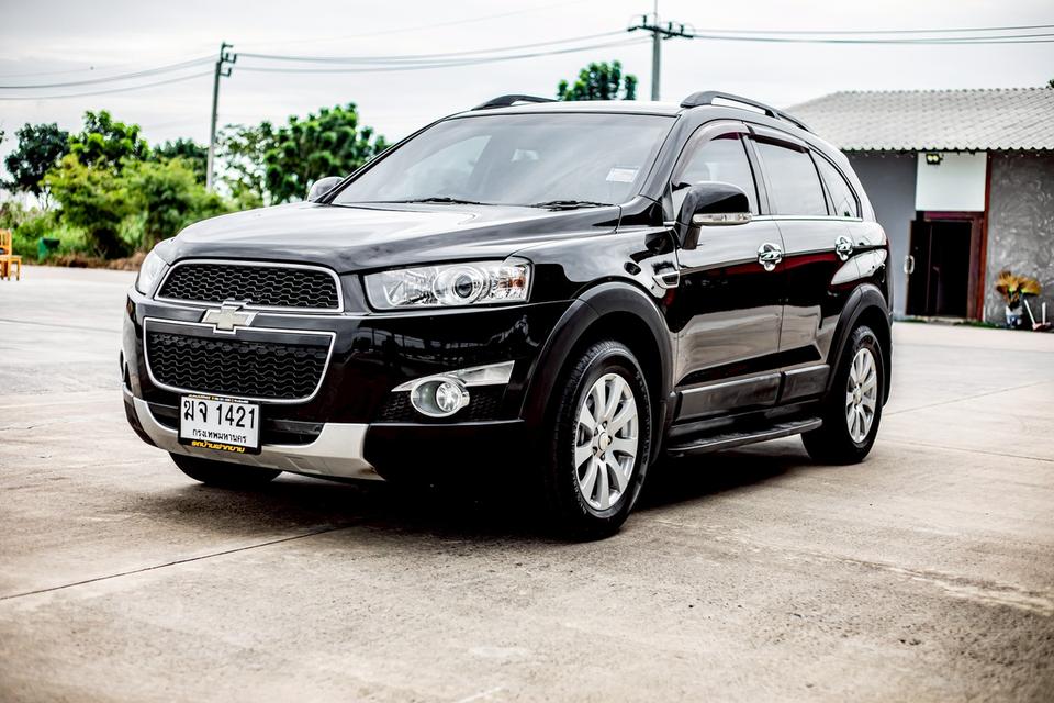 CHEVROLET Captiva 2.4 LT ปี 2012 เกียร์ออโต้ สีดำ มือเดียวป้ายแดง