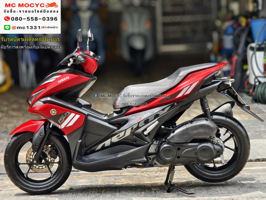 Aerox 2017 รถบ้านแท้มือเดียวเครื่องท่อเดิม กุญแจบุคเซอวิสครบ เล่มเขียวชุดโอนครบ No1216   5