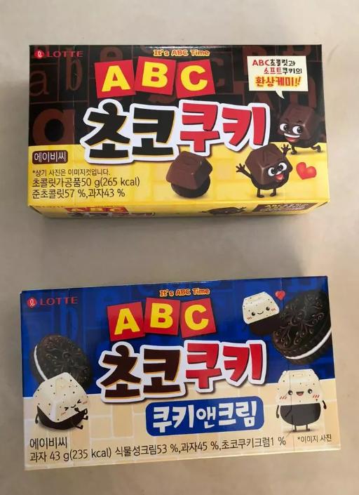 LOTTE ABC COOKIE ขนมเกาหลี  3