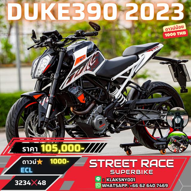 Duke390 2023** – Stunning, Sharp, and Loaded with a Genuine Akrapovic Exhaust!  1