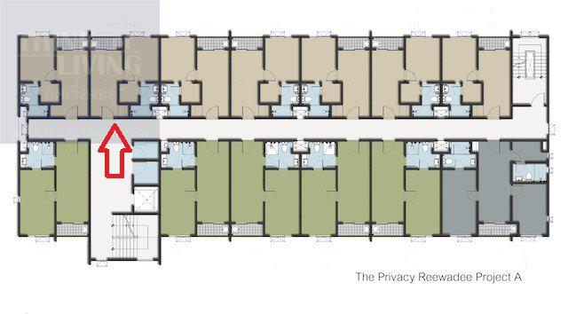 รูป ขายThe PrivacyเรวดีคอนโดA 750เมตรรถไฟฟ้าสีม่วงศูนย์ราชการนนทบุรี 28ตรม. ราคา1.16ลบ. ฟรีค่าโอน 5