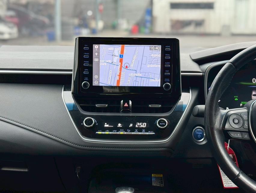 TOYOTA  ALTIS  Sedan 4dr Hybrid High E-CVT 7sp FWD 1.8สีเทา  Y2019 เกียรออโต้  11