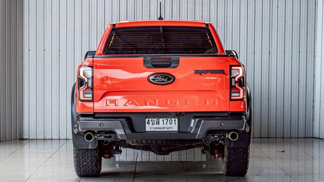 FORD RANGER 3.0 RAPTOR ECO BOOST 4WD ปี 2023 สีส้ม  โฉม DOUBLE CAB รูปที่ 5