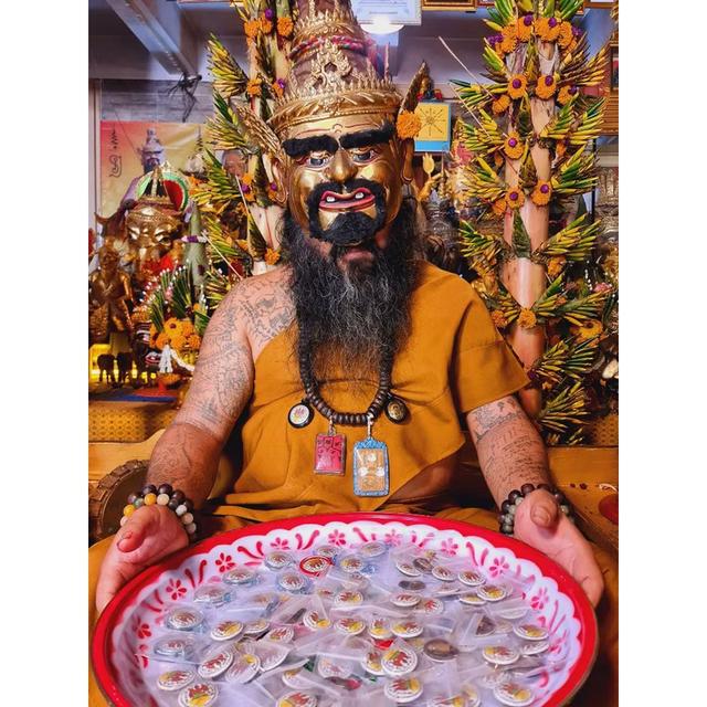 ล็อกเก็ตเวตาล ท่านพ่อแก่เทพบิดร ปี 2561 | อุดผงขวดจินดามณี + แร่เกาะล้าน | เครื่องรางสายพ่อแก่ รูปที่ 5