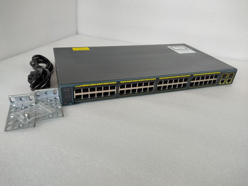 Cisco WS-C2960+48TC-L มือสอง ผ่านการทดสอบแล้ว  พร้อมประกัน 1ปี จากผู้ขาย  5