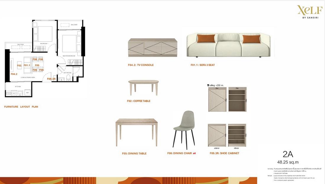 XELF by Sansiri 2-Bedrooms วิวแม่น้ำ Rare Item มีแค่ 15 ห้องทั้งโครงการ ราคา VVIP 2