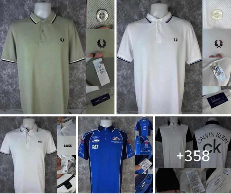 ชุดใหม่ 146 ประมูลเสื้อคอปกมือสองรวมแบรน! ปิดประมูลวันอังคาร 24 มีค 2569 เวลา 21.30 น.