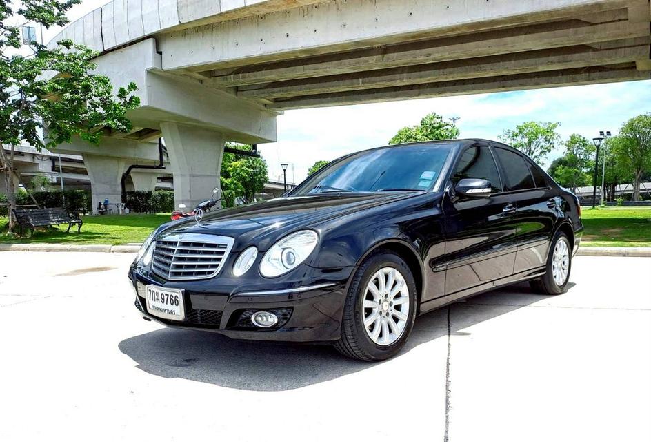 BENZ  E200  W211 NGT โรงงาน ปี 2009  รถสภาพสวยเดิมๆไม่มีอุบัติเหตุ ติดแก๊สจากโรงงาน 7