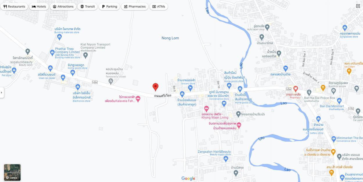 ทาวน์เฮ้าส์เชียงราย 3 ชั้นครึ่ง 2 คูหา ตีทะลุถึงกัน 62 ตร.วา ติดถนนศรีเวียง อำเภอเวียงชัย เชียงราย 9