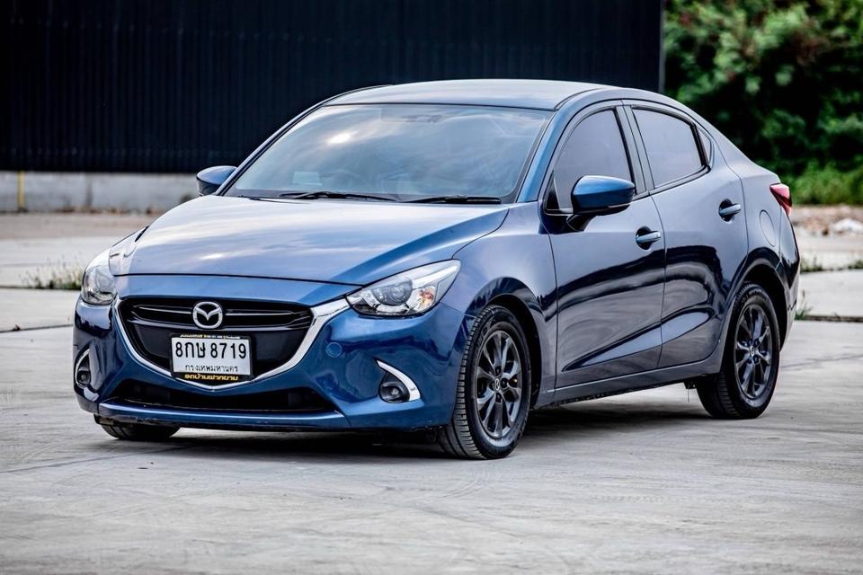 รหัสรถ GT8719 #Mazda2 1.3 HighPlus Sedan ปี 2019 สีน้ำเงิน มือเดียวป้ายแดง