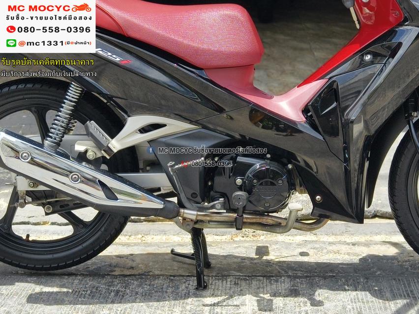 Wave 125i 2021  รุ่นTopล้อแมคสตาดมือ รถบ้านมือเดียว เล่มเขียวชุดโอนครบ No1202    14