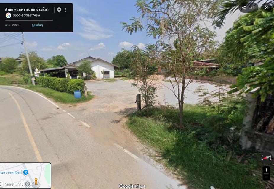 ขายที่ดินพร้อมบ้านติดกับถนนไม่ไกลจากตัวเมืองโคราช ที่สวยมากราคาถูก 1