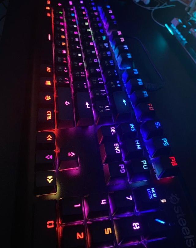 KEYBOARD คีย์บอร์ด STEELSERIES APEX M750 GREY (QX2 SWITCH) 2